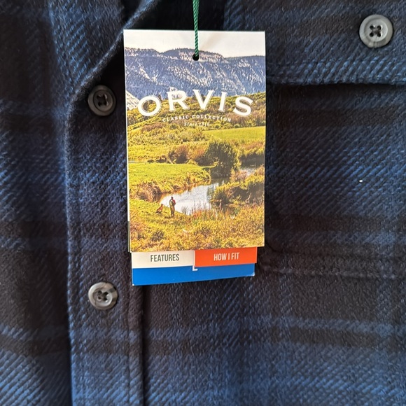 Orvis Other - Orvis Big Bear Flannel Size Large NWT